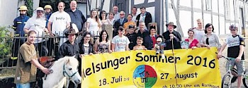 Ein starkes Team: Viele Menschen aus Melsungen und Umgebung haben ein abwechslungsreiches Ferienprogramm zusammengestellt. Foto: privat